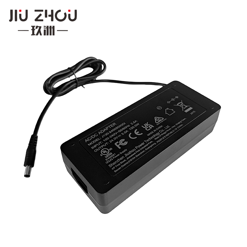 24V5A电源适配器桌面式FCC认证jiuzhou power厂家