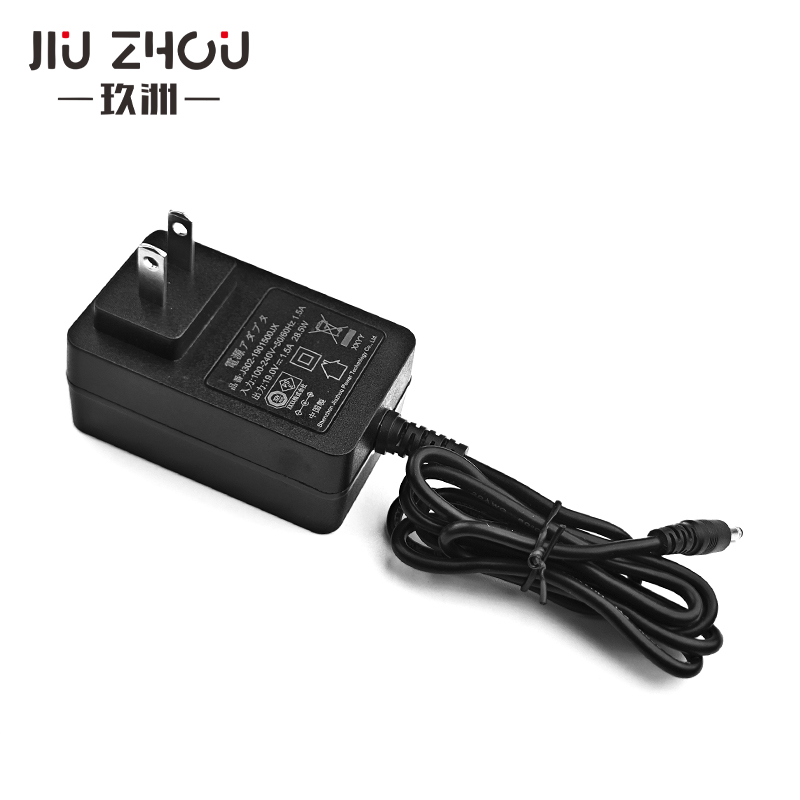 12v2a电源适配器中规3C美规FCC认证厂家jiuzhou power制造 