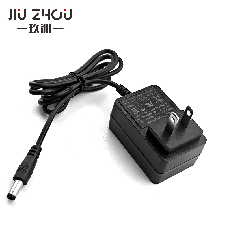 25.2v0.6a电源适配器美规UL认证jiuzhou power厂家 